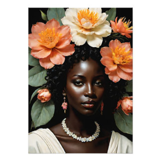 Flower Crown Photo Print