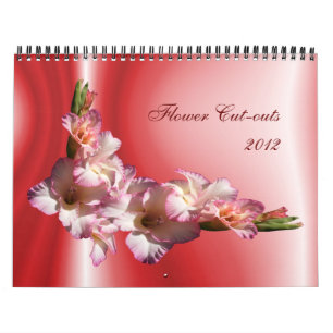 Flower Cut-outs 2012 Calendar
