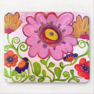 flower dance mouse mat