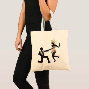 Flower Dancers Tote Bag