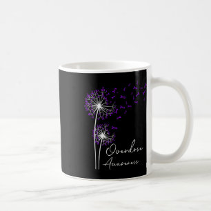 Flower Dandelion Faith Hope Love Purple Overdose A Coffee Mug