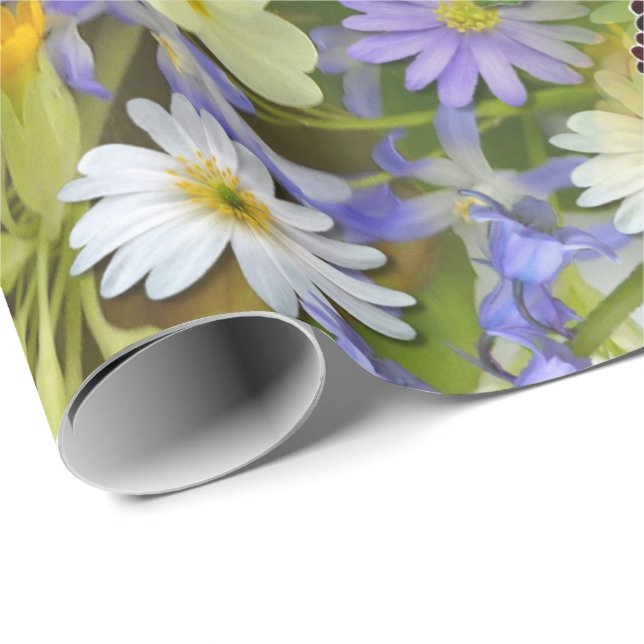 Flower Decor 49 Wrapping Paper (Roll Corner)