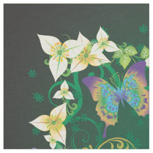 Flower Decor 4 Custom Fabric