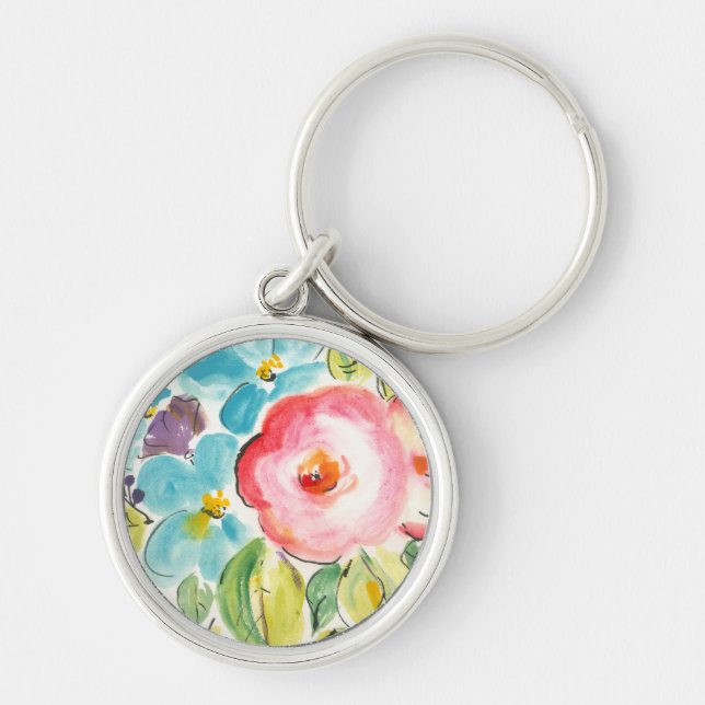 Flower Delight II Key Ring (Front)