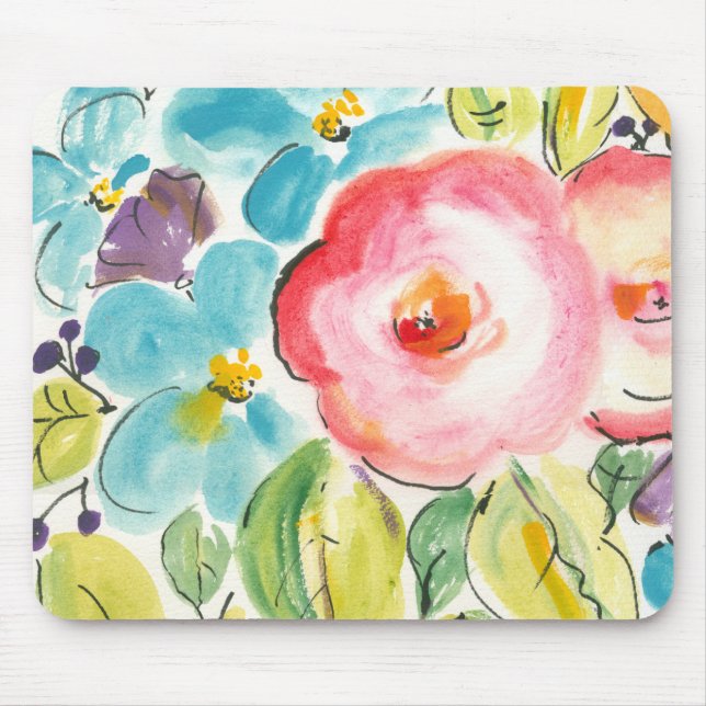 Flower Delight II Mouse Mat (Front)