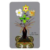"Flower Delivery" (4 x 6 Flexible) Magnet