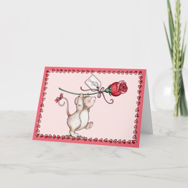 Flower Delivery - Greeting Card (Front)