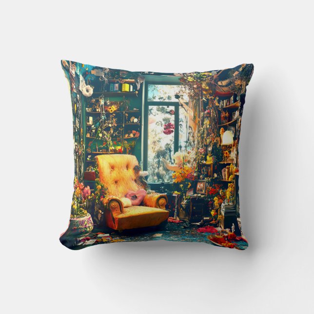 Flower Den Cushion (Front)