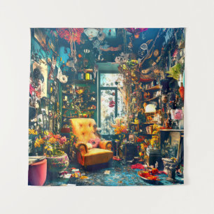 Flower Den Tapestry