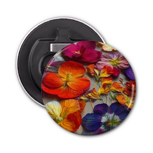 Flower Design Bottle Opener (Front)
