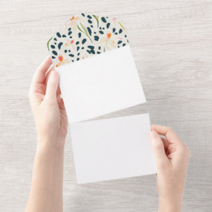 Flower Design - Create Your Own (CYO) Invitation