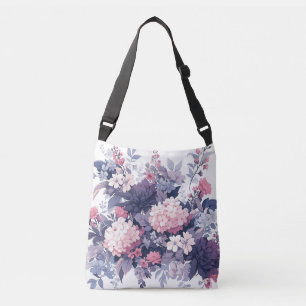 Flower design crossbody bag
