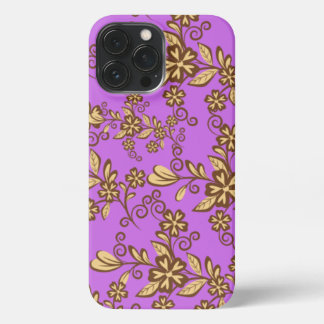 Flower Design iPhone 13 Pro Max Case