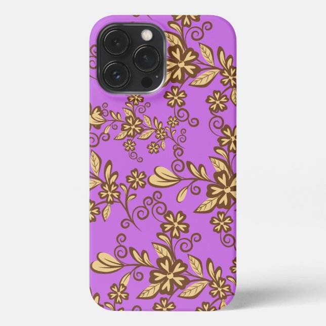 Flower Design  iPhone Case (Back)