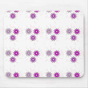 Flower design  mouse mat