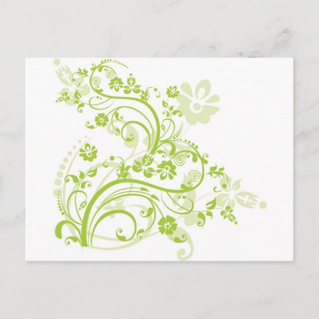 Flower design.png postcard (Front)