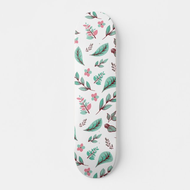 Flower Design Series 2 Skateboard (Front)