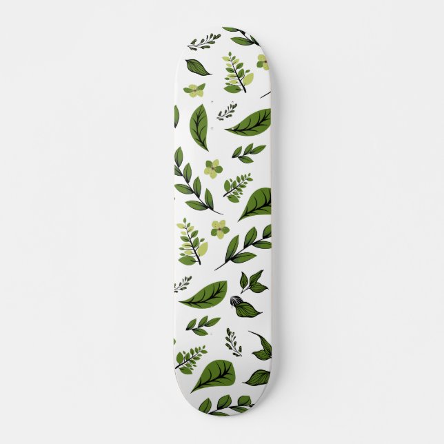 Flower Design Series 4 Skateboard (Front)