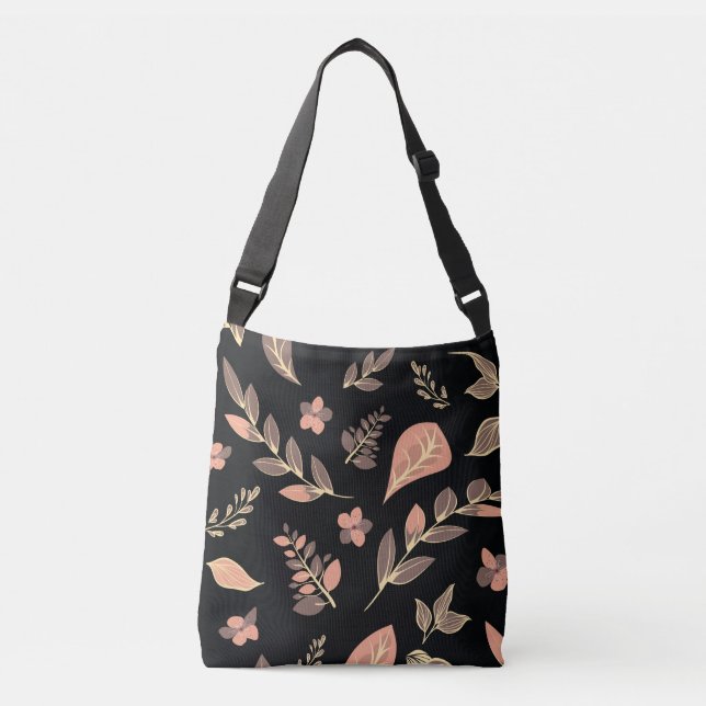 Flower Design Series Crossbody Bag (Front)