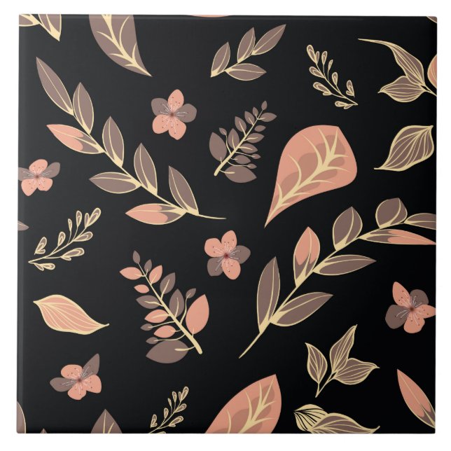Flower Design Series Tile (Front)