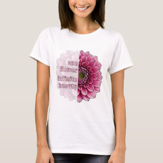 Flower_dgn.no.1- by Maaya Prints, Women's Basic T-Shirt