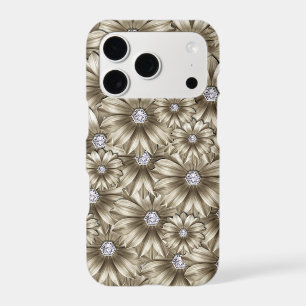 Flower Diamonds iPhone Case