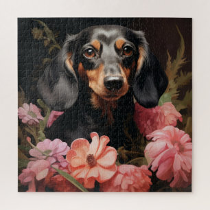 Flower Dog Puzzle 3