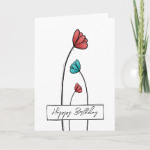 Flower Doodle Birthday