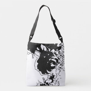 Flower Doodle Crossbody Bag