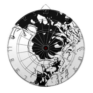 Flower Doodle Dartboard