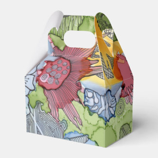 Flower Doodle Favour Box