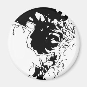 Flower Doodle Magnet