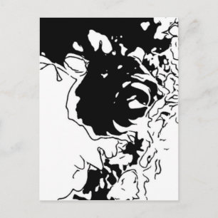 Flower Doodle Postcard
