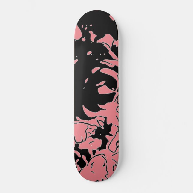 Flower Doodle Skateboard (Front)
