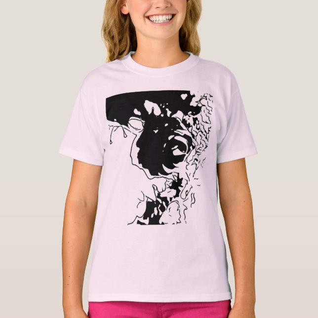 Flower Doodle T-Shirt (Front)