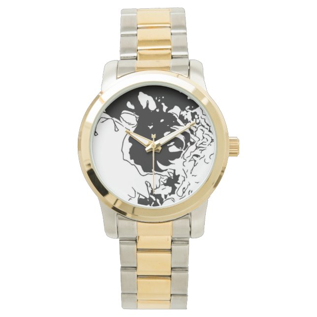 Flower Doodle Watch (Front)
