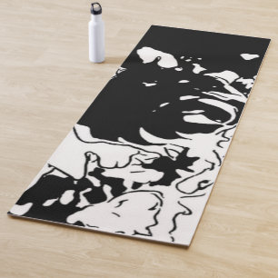 Flower Doodle Yoga Mat