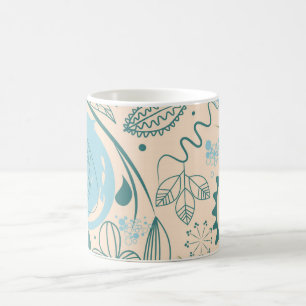 Flower Doodles Coffee Mug
