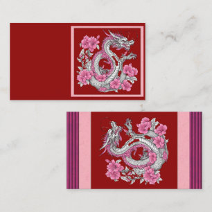 Flower Dragon Business Card