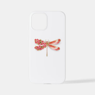 Flower dragonfly with jewellery sakura iPhone 12 mini case