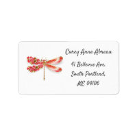 Flower dragonfly with jewellery sakura
