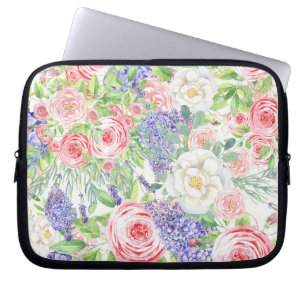 Flower Drawing Easy Laptop Sleeve