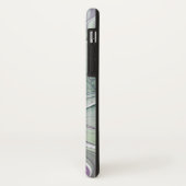 Flower Dream, Abstract Purple Green Fractal Art Case-Mate iPhone Case (Back/Left)