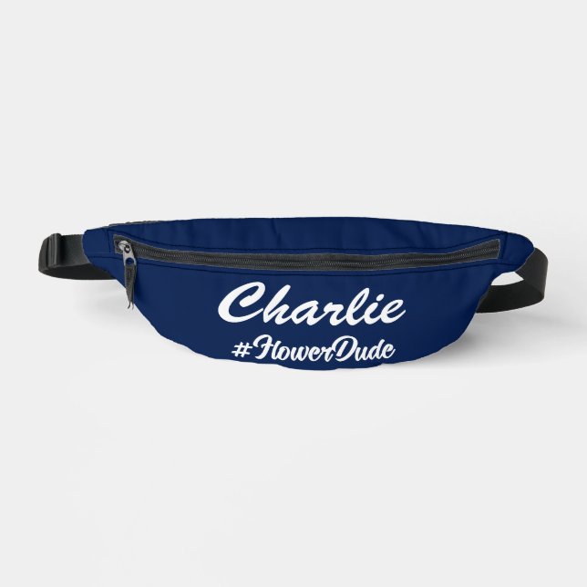 Flower Dude Custom Bum Bags (Front)