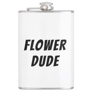 Flower Dude Hip Flask