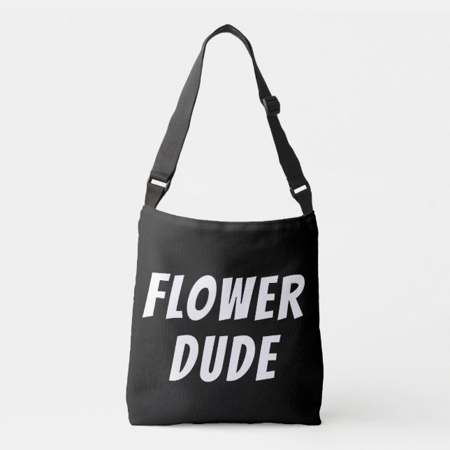 Flower Dude Wedding Crossbody Bag (Front)