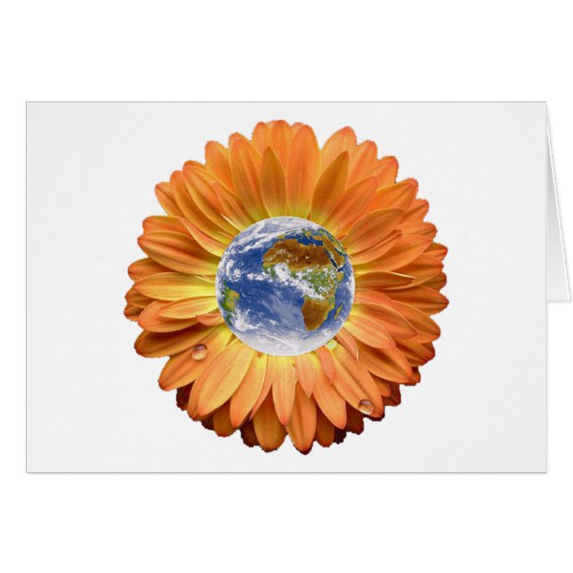 Flower Earth design! (Front Horizontal)