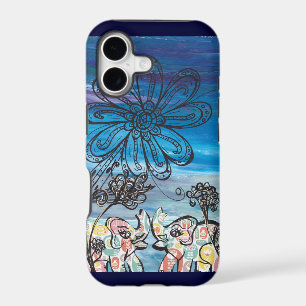 Flower Elephants iPhone Case
