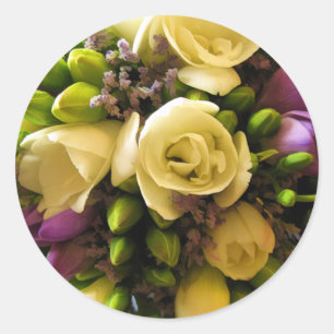 Flower Envelope Seal Stickers