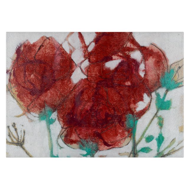 Flower Expression I Cutting Board (Front)